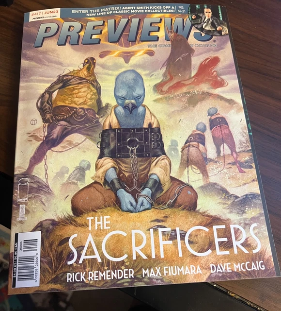 PREVIEWS #417 JUNE MARVEL (NOT AVAILABLE will ship w/Previews 418) & DC INCL.