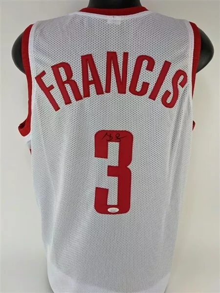 Steve Francis Signed Houston Rockets Black Jersey (JSA COA) 3xAll
