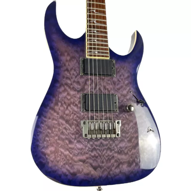 Ibanez RGA72QM-TLB 2009 - ráfaga de lavanda transparente 2