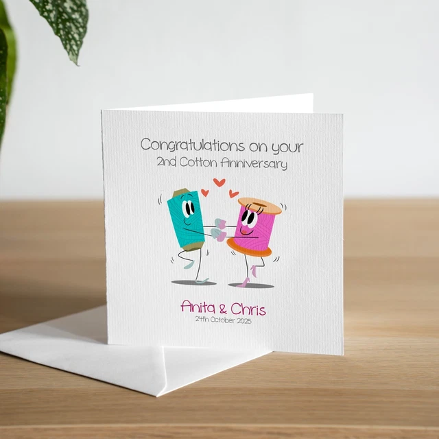 WHITE COTTON CARDS Glückwunschkarte 'Zu Special Friends' – Handgefertigt, 16x16 Cm