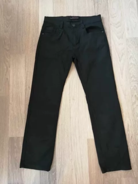 Jean noir huilé coton élasthanne coupe droite T40 Giani 5 (4310065)