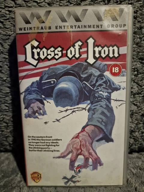 Cross Of Iron VHS 1977 Classic War Film Video Tape James Coburn
