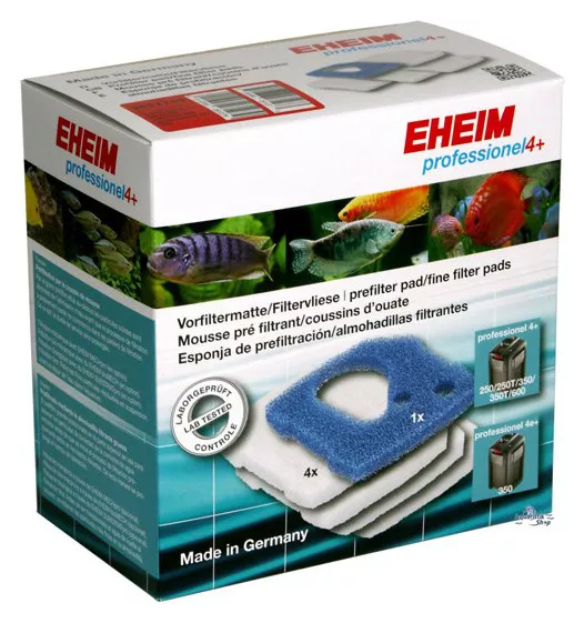 EHEIM 2617710 PROFESSIONAL 4+ & 4e 250, 250T, 350, 350T, 600 Filter Media Set
