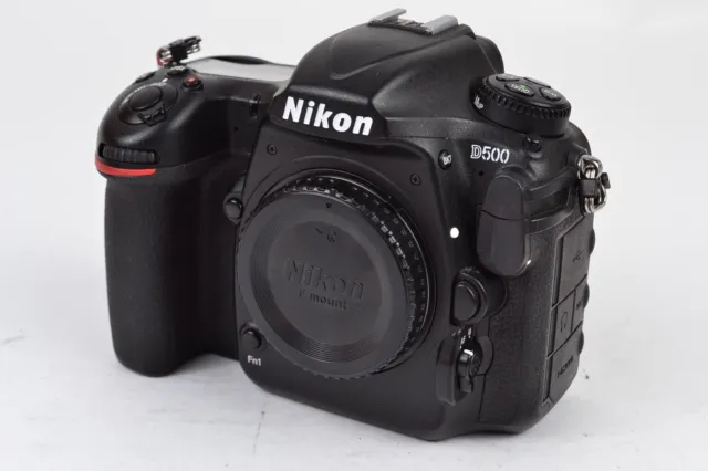 Nikon D500 21MP DSLR Camera Body Only Shutter Count 15,000 #T44920