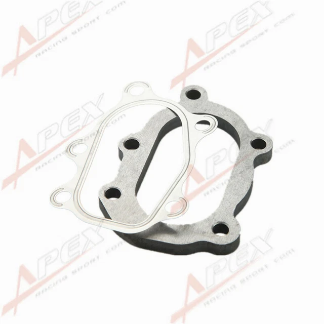 2x 2.5" I.D.SS 4 Bolt Turbo Flange To Exhaust Manifold Gasket For GT S – Boost Monkey - View #8