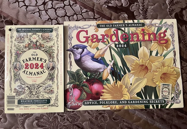 OLD FARMERS ALMANAC 2024 Magazine & Calendar £14.01 - PicClick UK