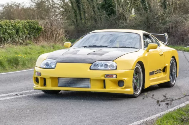Toyota Supra top secret 807bhp 8 speed gearbox syvecs  forged engine will px?