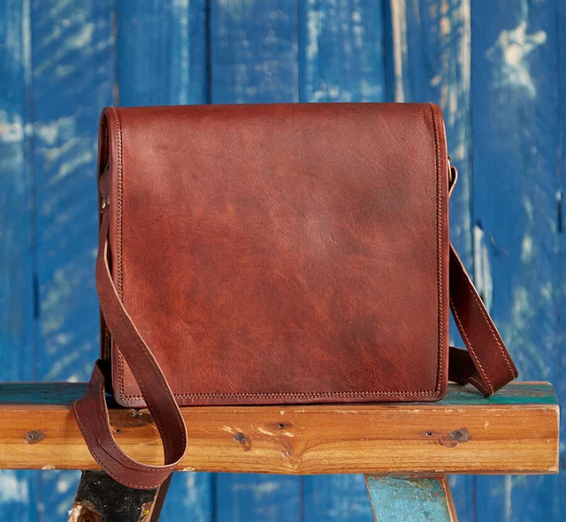 Neuf Premium Rétro Femmes Véritable Sac à Main Bandoulière Cuir Sacoche Messager
