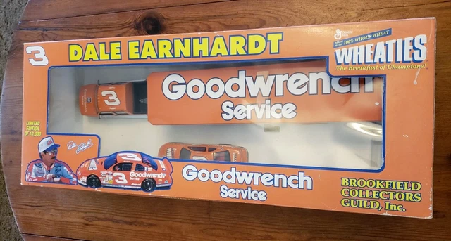 Dale Earnhardt Brookfield Collectors Guild Limited Edition- Goodwrench Wheaties
