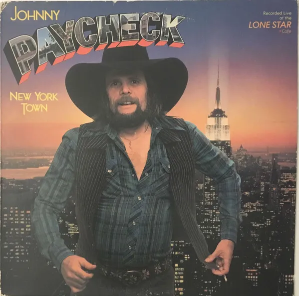 Johnny Paycheck - New York Town - Used Vinyl Record - V7350A