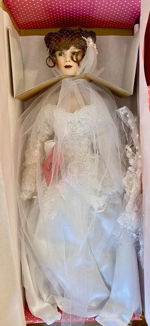 Treasury Collection Paradise Galleries Doll-June-Bridal Beauties-17"Porcelain