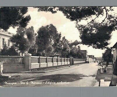 Brindisi 1964 Mesagne Villa Comunale Castello g spedita f 