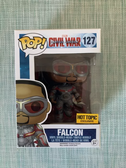 Funko Pop! Marvel - Captain America Civil War - Falcon (Hot Topic Exclusive) 127