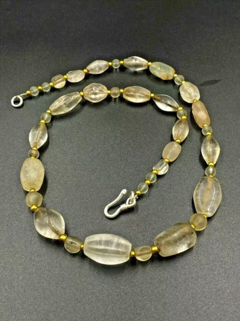 Ancient Roman Greek Antiquities Collectables Old Crystals Jewelry Beads Necklace