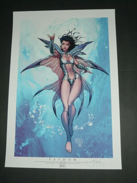 2020 Year Of No Shows - Fathom Sourcebook #1 Art Print By Michael Turner 13X19