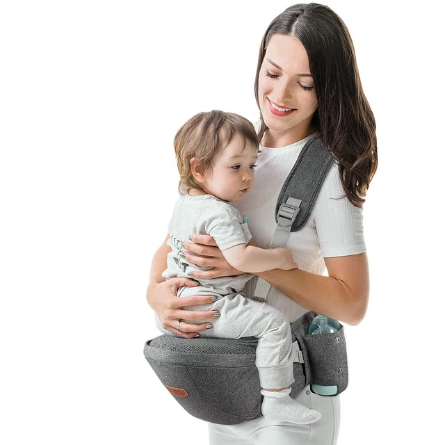 Baby Hip Seat Carrier for 3-26 Month Baby - Grey - New with Tags.