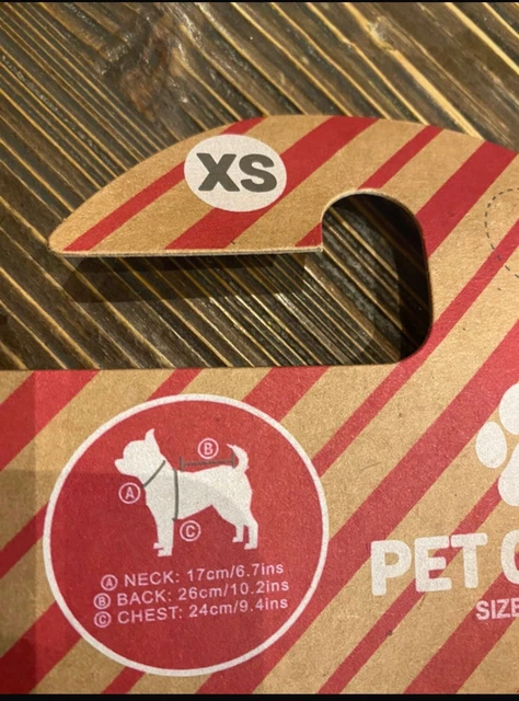 Pet Outfit primark Natalizio Renne 5