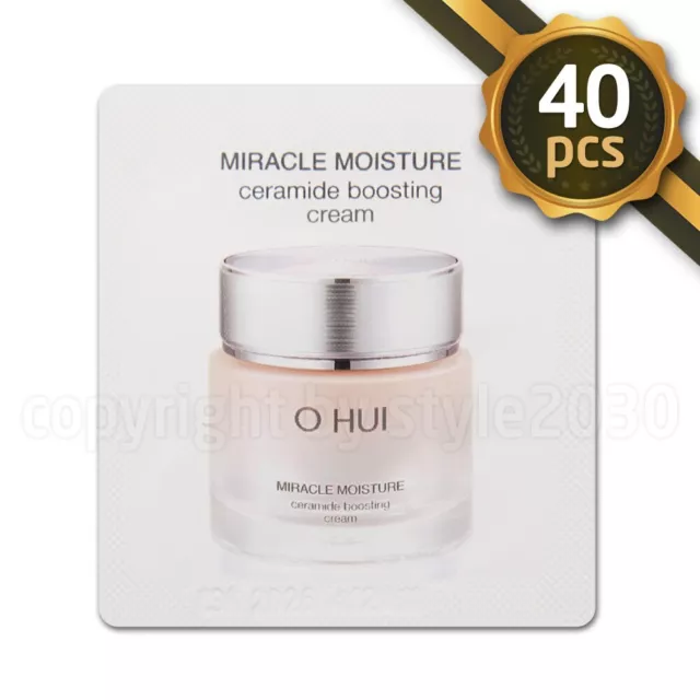 O HUI Miracle Moisture ceramide boosting Cream 1ml x 40pcs (40ml)  OHUI