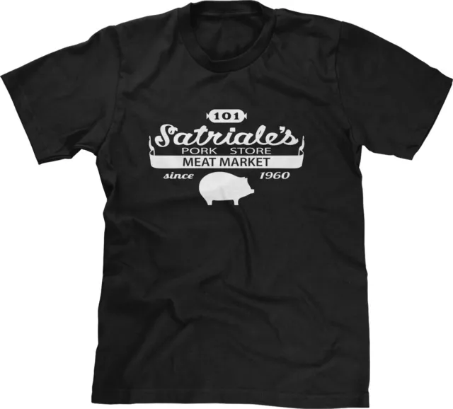 Satriales Humor Funny Mafia Tv Show Pop Culture Tony Italian Pork Gift Mens Tee