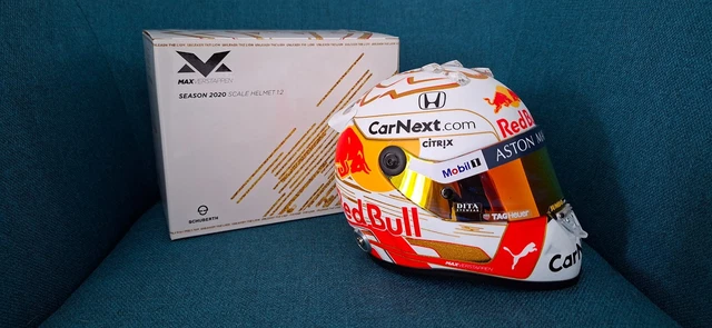 Casque 1/2 Vainqueur Spa 2021 Max Verstappen Red Bull F1 - Collection