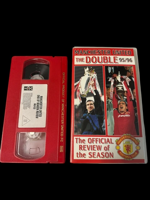 12 Programmes Domicile Manchester United Saison 1995/1996 Review, Rare Collection