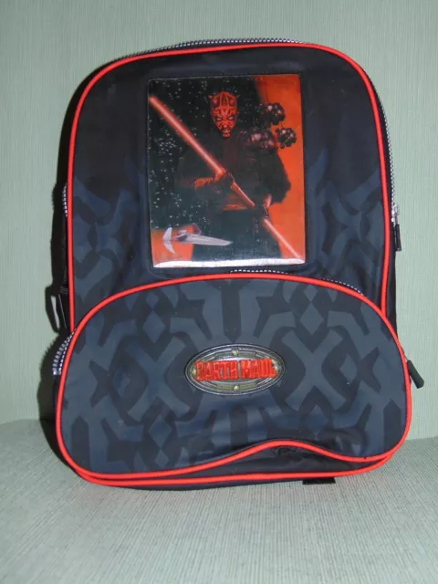 Zaino ufficiale Star Wars episodio 1 Darth Maul 1999 3D zaino zaino borsa