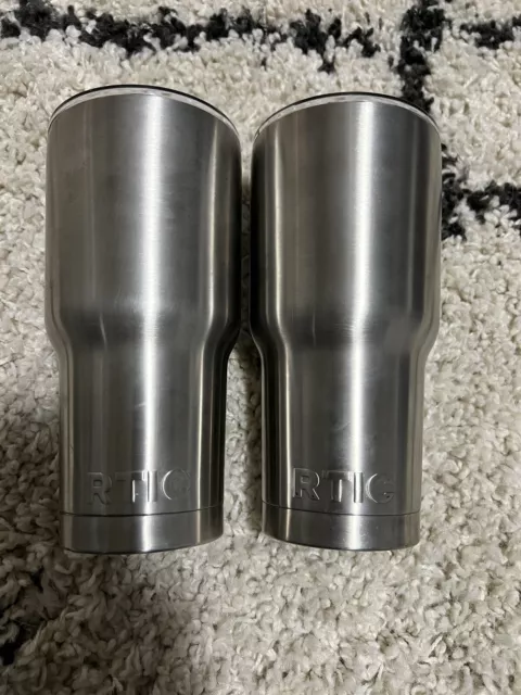 2 - Rtic 30 Oz. Double Wall Insulated Tumbler - Stainless