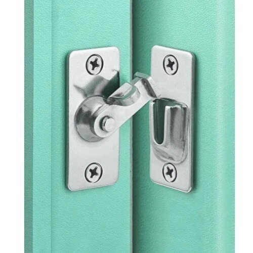 90 Degree Door Latch Sliding Screen Door Latch Barn Door Lock Hasp Latch Clas.ys