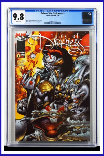 Tales Of The Darkness #1 CGC Graded 9.8 Image/Top Cow April 1998 Comic Book