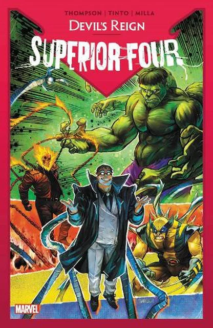 Devil's Reign: Superior Four by Zac Thompson (English) Paperback Book