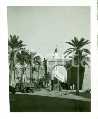 1937 TRIPOLI (LIBIA) Il quartiere arabo *Fotografia ANIMATA