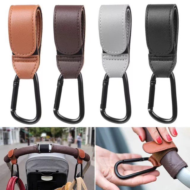 PU leather hanging hook stroller accessories stroller hook stroller hook stroller hook