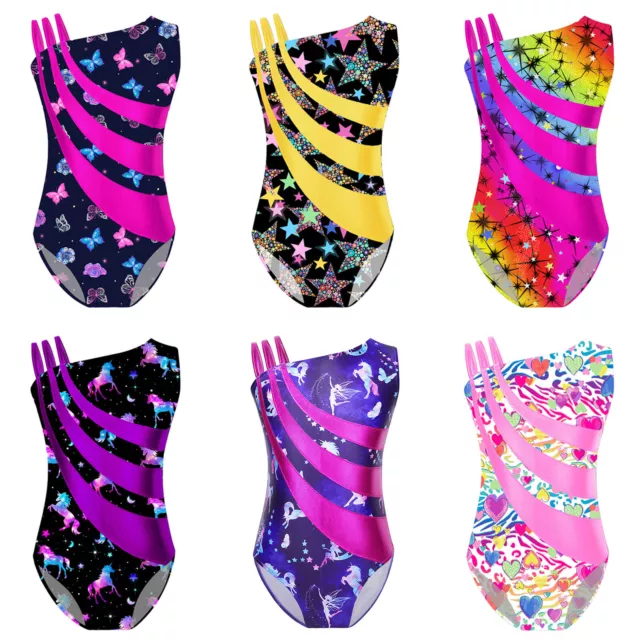 Body Weard Ragazze Ginnastica Metallica Bodywear da Danza