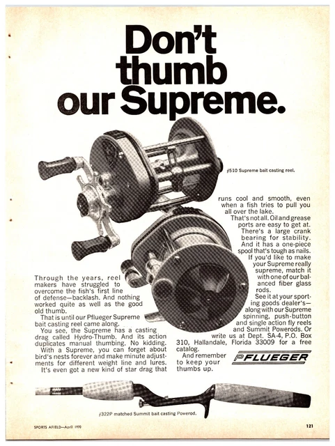 Pflueger Supreme 510 FOR SALE! - PicClick Pflueger Supreme 510 FOR SALE! - PicClick