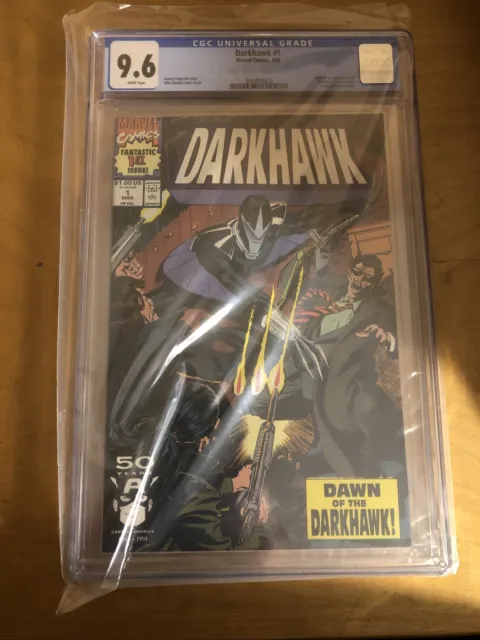 Darkhawk Issue # 1 CGC 9.6 NM+  1991 Comic Marvel 1st Darkhawk Not Pressed