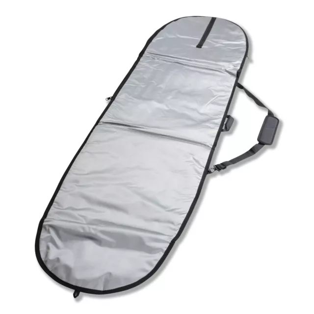Alies Premium Longboard Surfboard Bag - Cover 8mm Padding Double Zips 2