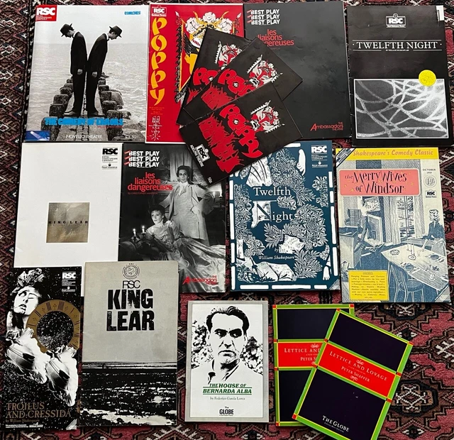 THE ROYAL SHAKESPEARE Company (RSC) Theatre Programmes £5.00 - PicClick UK