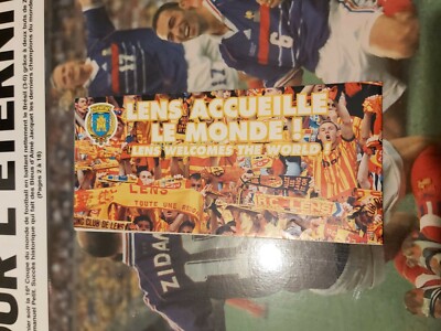 Magazine Guide Lens Coupe Du Monde 1998 - Équipe Du Brésil