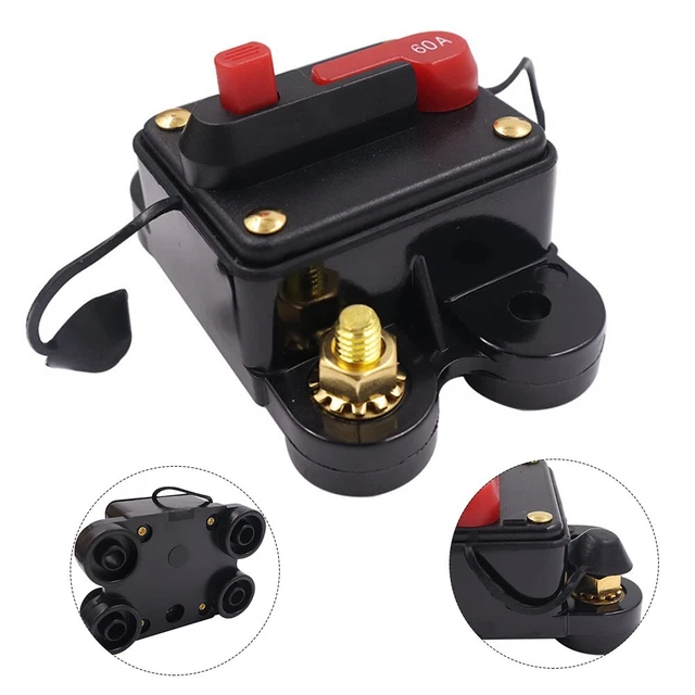 Interruttore circuito auto 12 V reset fusibile funzione di sicurezza essenziale per il tuo veicolo