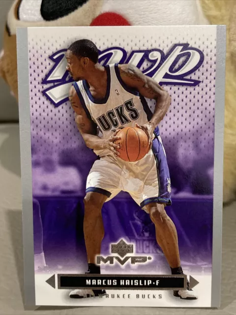 NBA 2003-04 Upper Deck MVP Silver Parallel Milwaukee Bucks Marcus Haislip