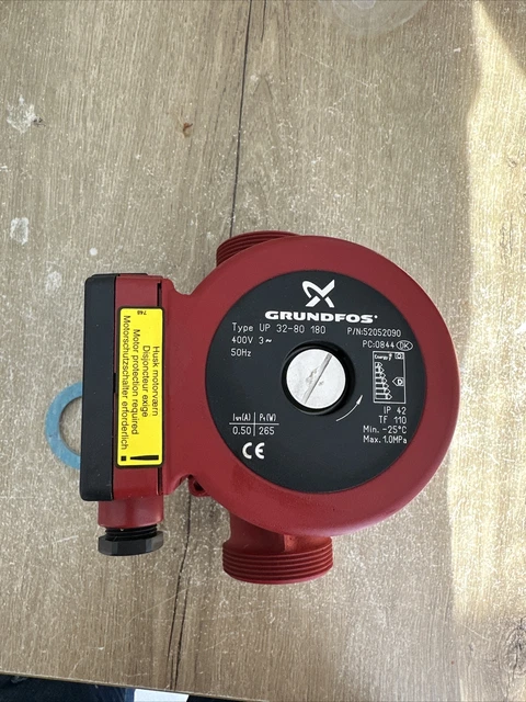 Circulateur chauffage grundfos UP 32-80 180     ———400v