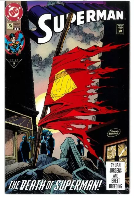 ONE Superman comic by DC Comics, various issues: Doomsday, Funeral, Reign