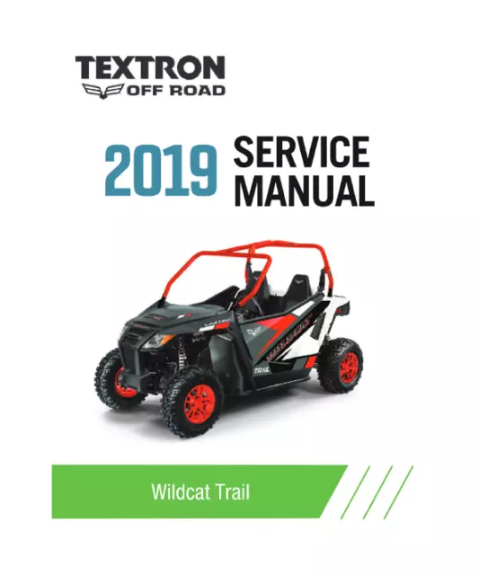 Arctic Cat Wildcat Trail Service Manual | 2019 |  MAILED CD
