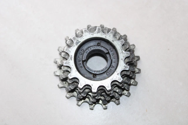 Roue Libre Maillard Pour Vélo De Route - 6 Vitesses - Argenté - Acier - Occasion Très Bon état