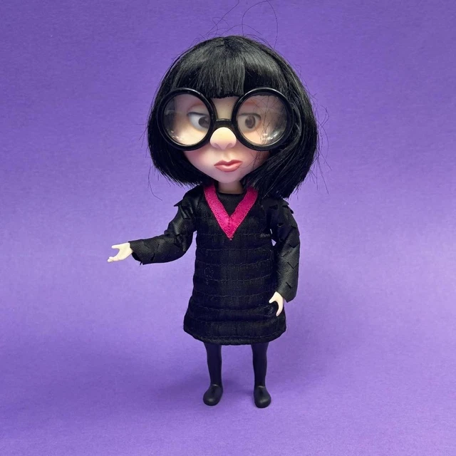 DISNEY STORE PIXAR The Incredibles Edna Mode Iconic Fashion Doll Action ...