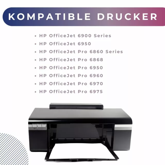 XXL Druckerpatronen für HP 903 XL HP Officejet Pro 6868 6950 6960 6970 6975 6950 2