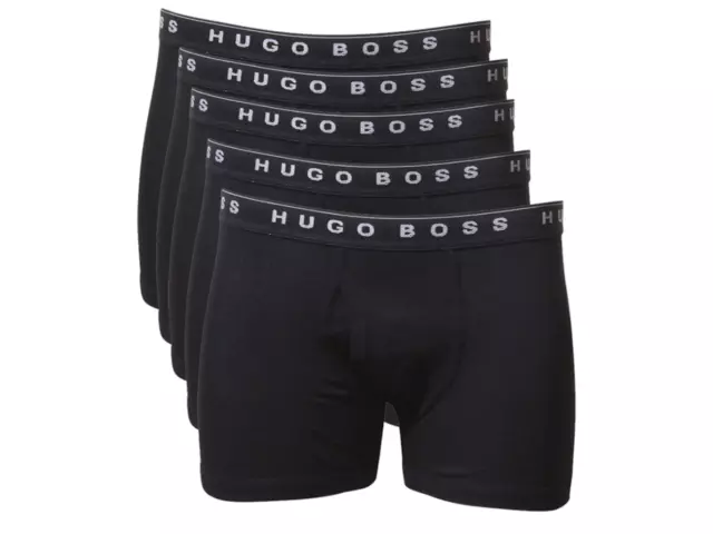 Hugo Boss Boxer Brief 5P Black [50453580-001]