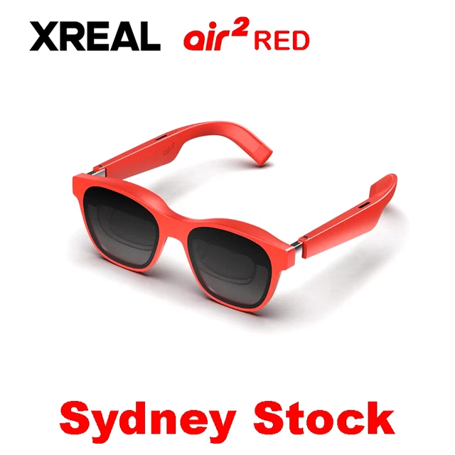 XREAL Air 2 RED LE Smart AR Glasses - 330 inch Ultimate Gaming Screen