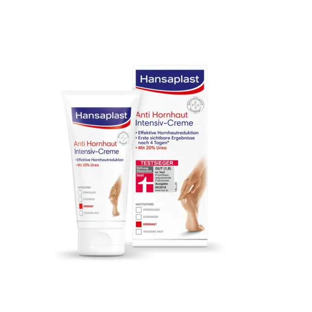 Hansaplast anti Hornhaut Intensiv-Creme (75 Ml), Fußcreme Zum Hornhaut Entfernen