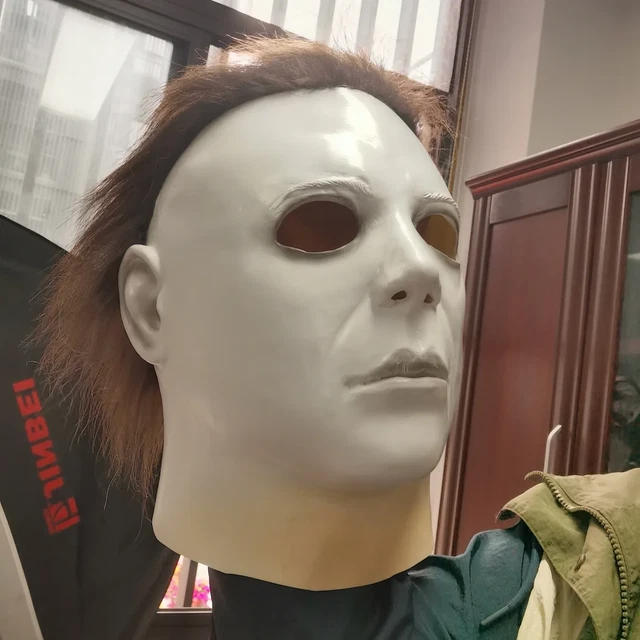 MICHAEL MYERS MASK Adults halloween Fancy Dress Costume cosplay latex